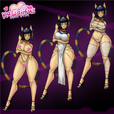 Ankha - Mummy Catgirl - Full Body