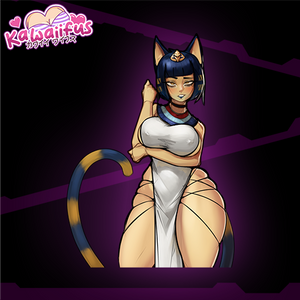 Ankha - Mummy Catgirl - Half Body